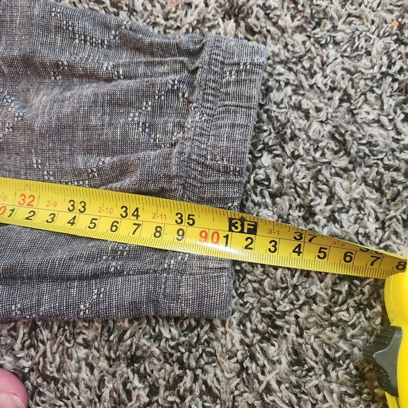 Patagonia Island Hemp Beach Pants Gray Textured Jogger Size Small - Picture 13 of 16